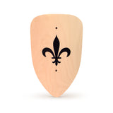 Bouclier de bois de style Moyen-Age